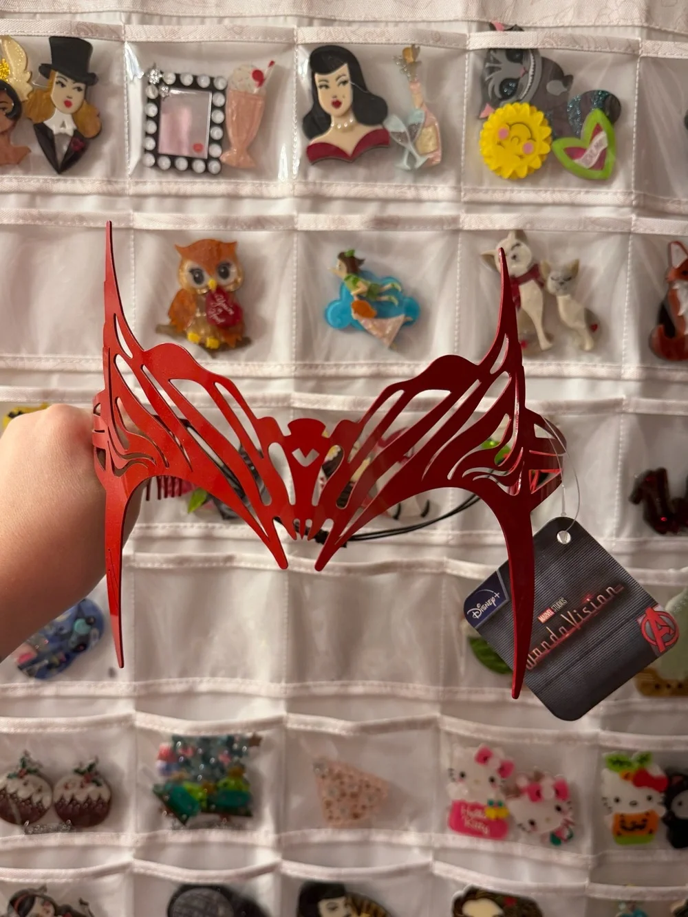 💕2/$44💕NWT Marvel WandaVision Scarlet Witch Headband
